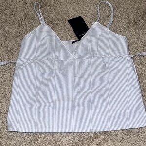 Adorable, Brand new with tags, tie back, tank, Brandy Melville